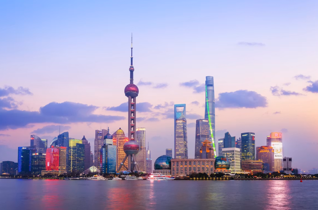 Hong Kong to Shanghai